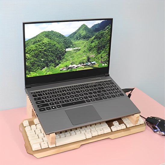Support ordinateur portable avec clavier