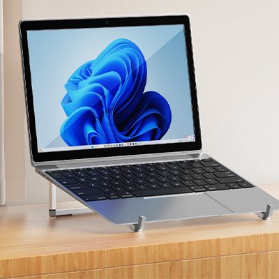 Support ordinateur portable déposer sur une table