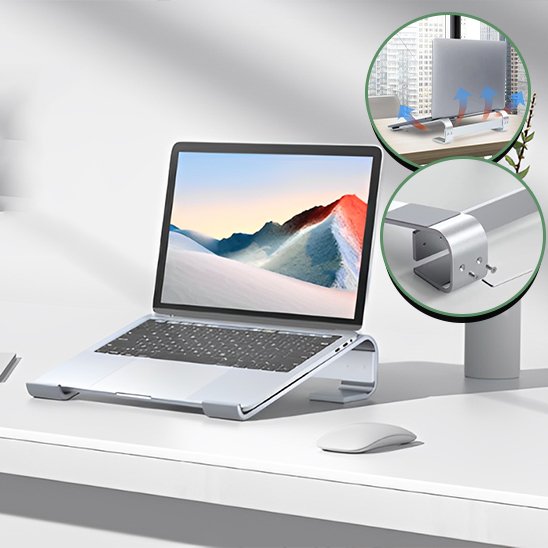 Support ordinateur portable  libérer  l'espace