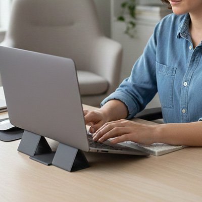 Support ordinateur portable réglage