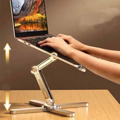 Support ordinateur portable rétractable en haut