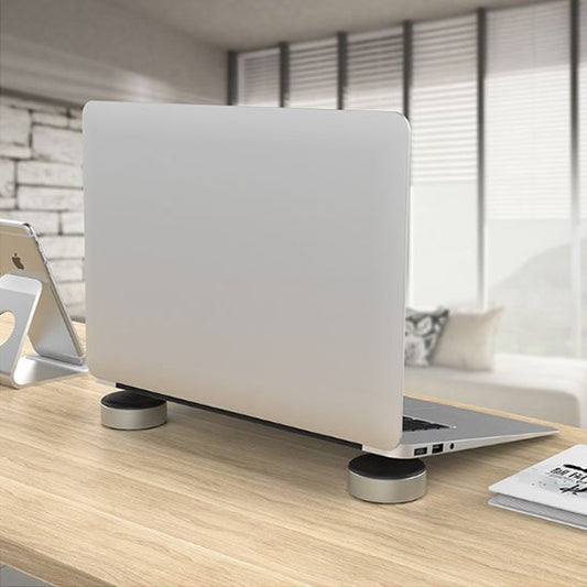 Support ordinateur portable  sur  2 rondelle