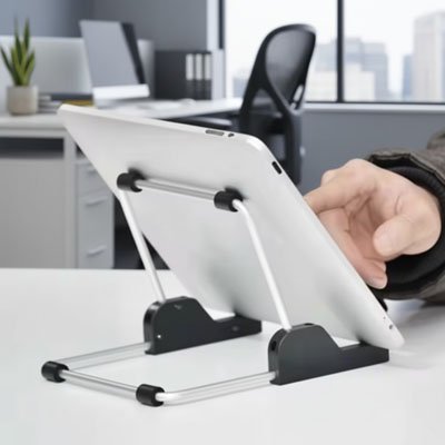 Support pour tablette avec main