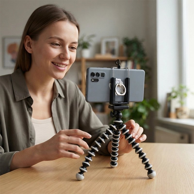 support telephone ultra flexible