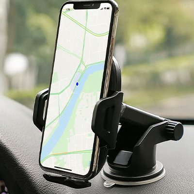 Support telephone voiture avec telephone vertical