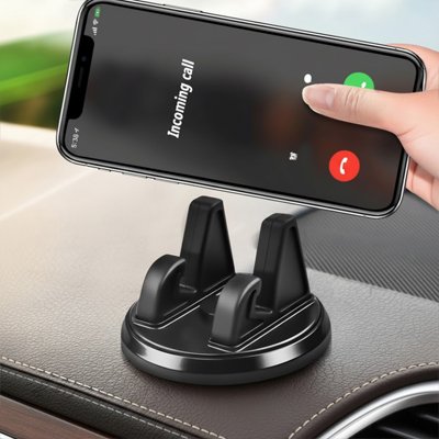 Support telephone voiture avec telephone