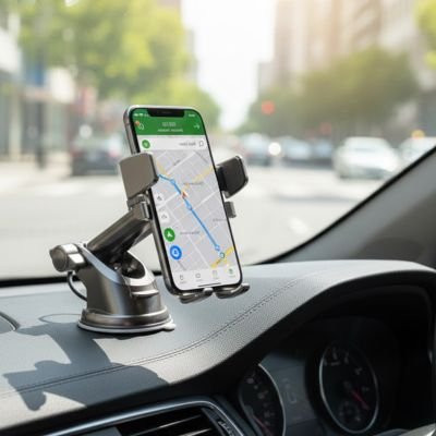 Support telephone voiture installer