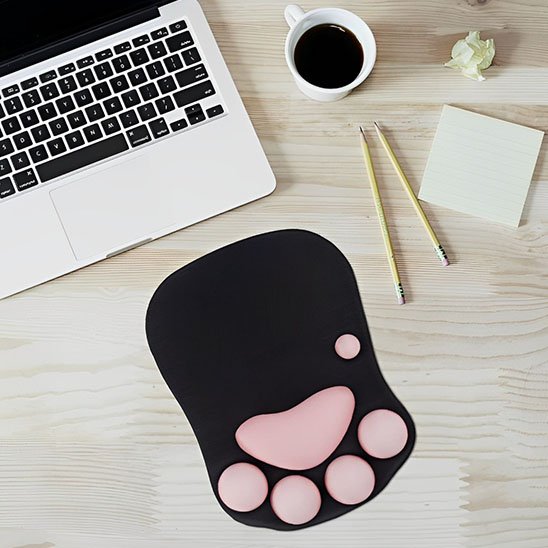 Tapis de souris a cote crayon