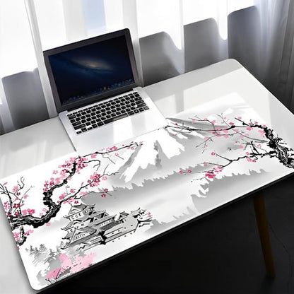 Tapis de souris blancs temple