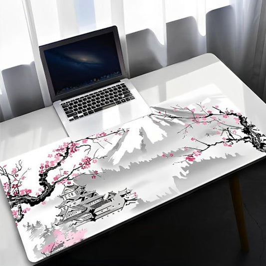 Tapis de souris blancs temple