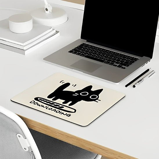 Tapis de souris  chat noir