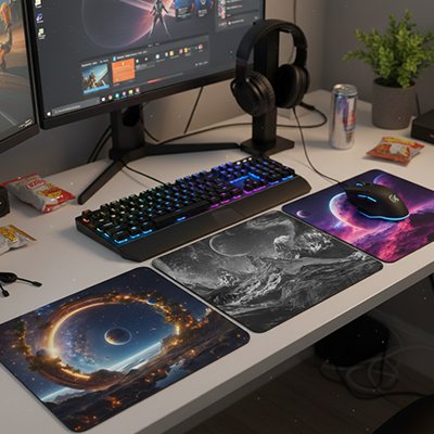 Tapis de souris galaxie