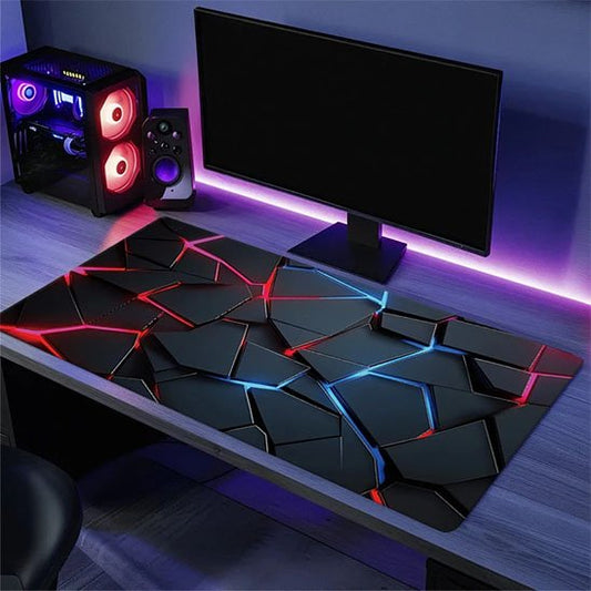 Tapis de souris gamer​ devant ordinateur