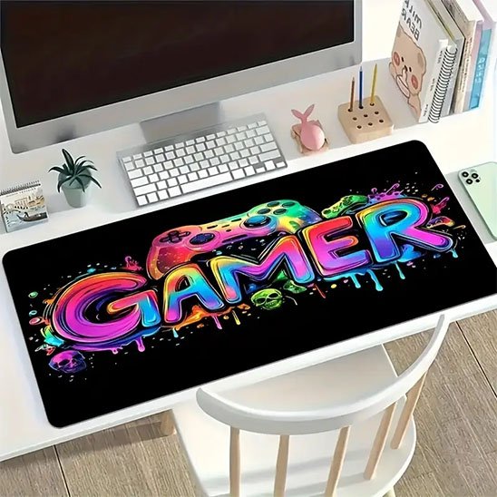 Tapis de souris gamer​ sur bureau