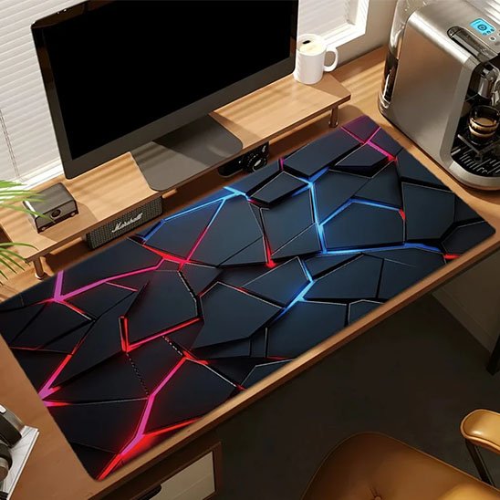 Tapis de souris gamer​ sur bureau