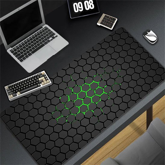 tapis de souris gamer vert