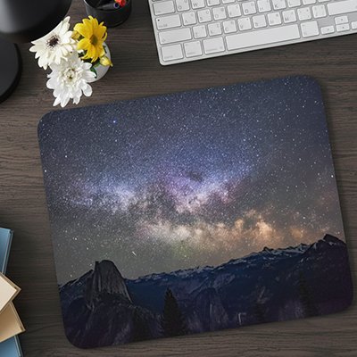 Tapis de souris nuit etoiler