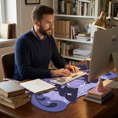 Tapis de souris surdimensionne