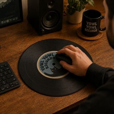 Tapis de souris une main